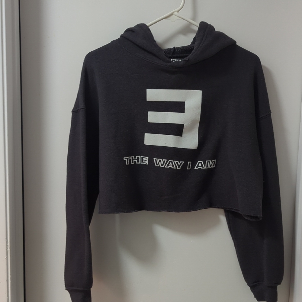 Cropped Eminem Hoodie Sweatshirt